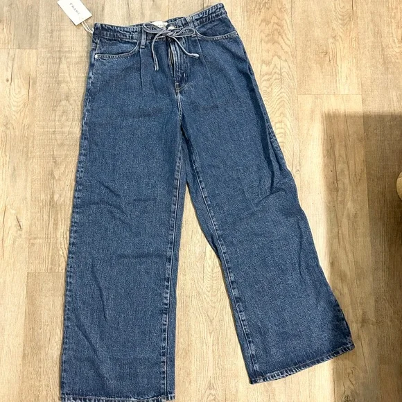 Frame Denim Blue Wide Leg Jeans - NWT
